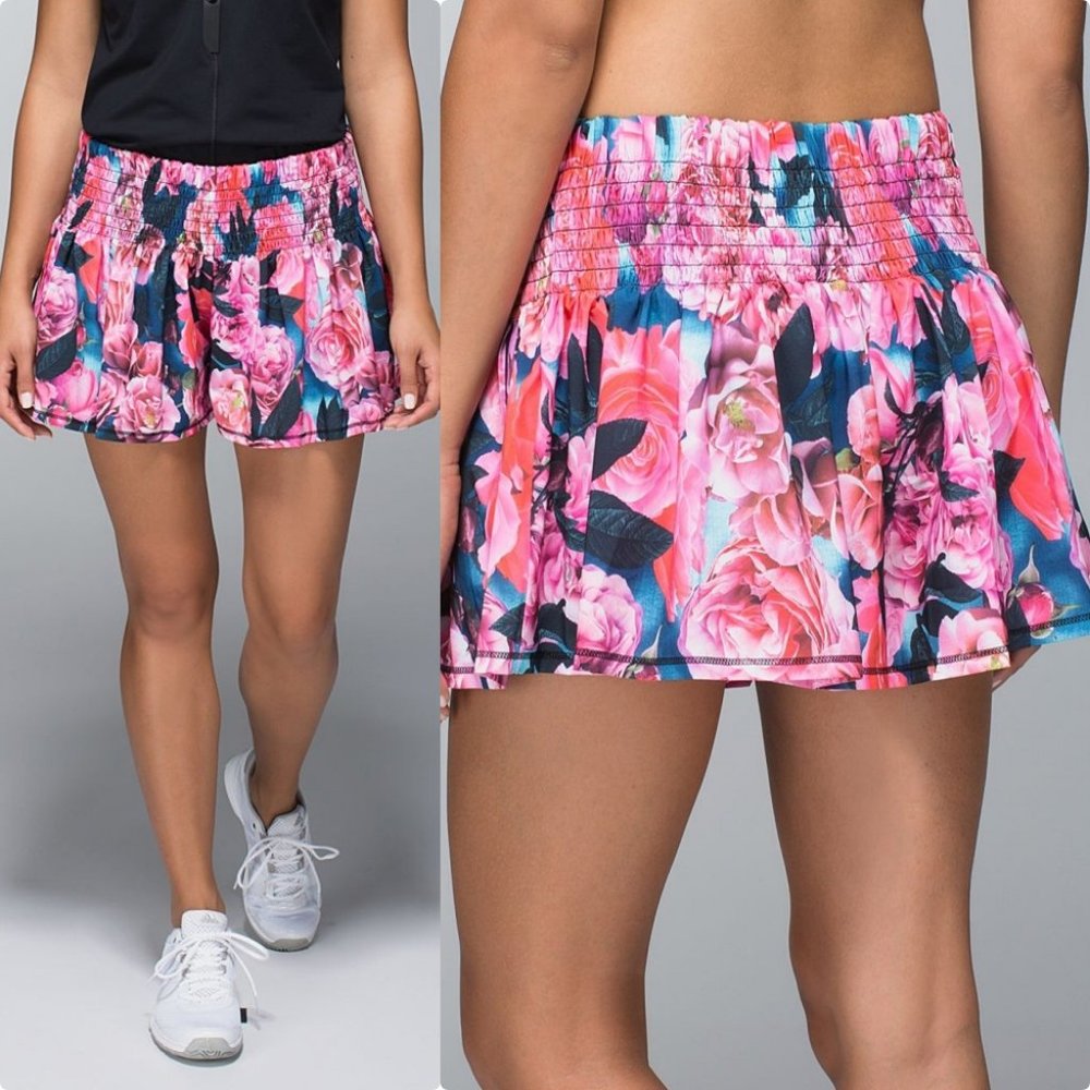 🚫SOLD🚫 Lululemon Secret Garden Hot Hitter Skort - Picture 2 of 8
